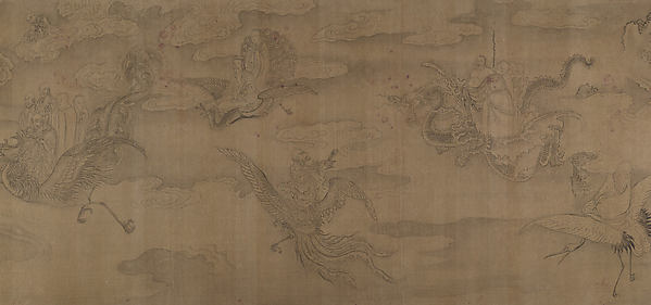 Unidentified artist, Holy Men Travelling to the Buddhist Heaven