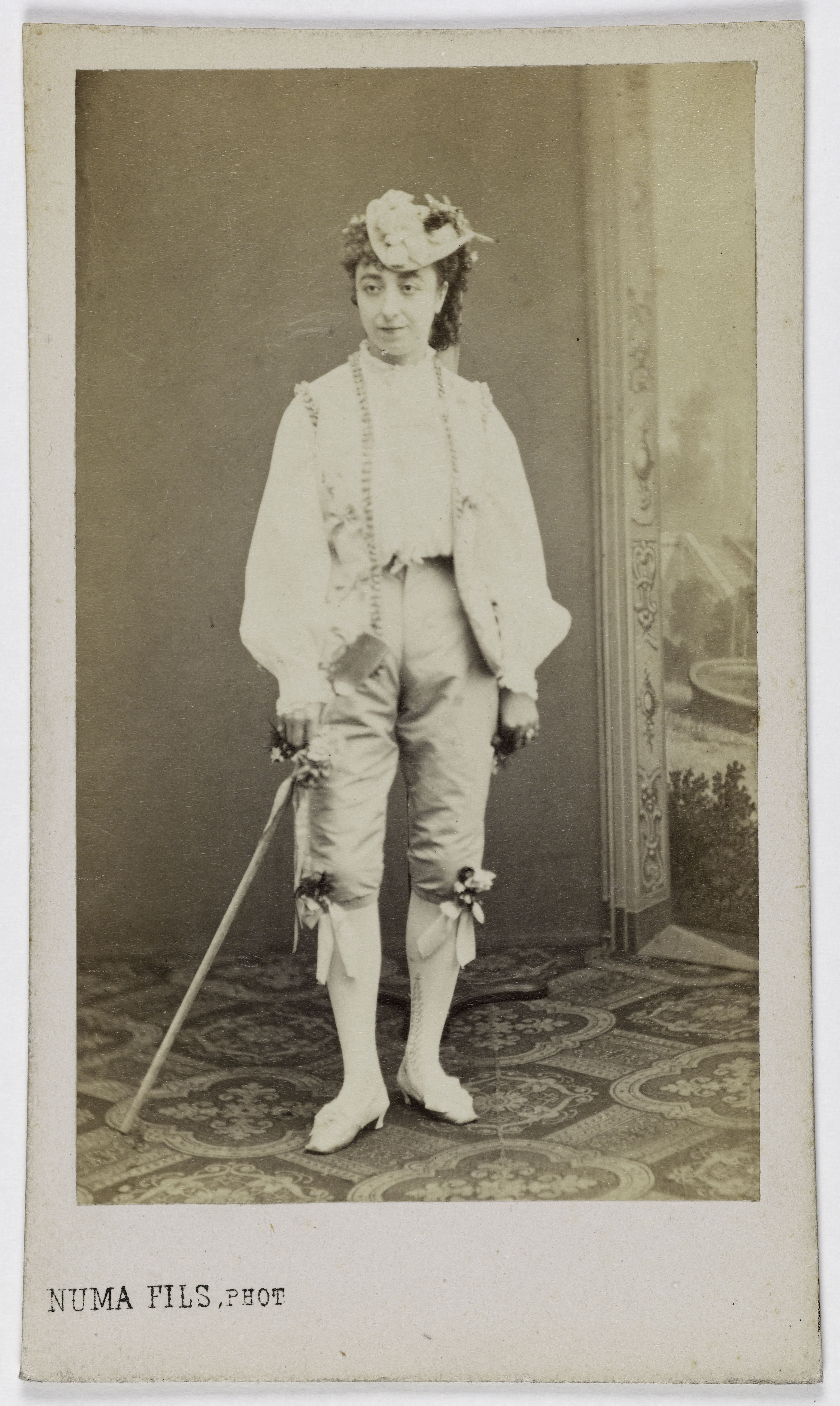 Numa Fils, Portrait de Louise Dupin (danseuse)