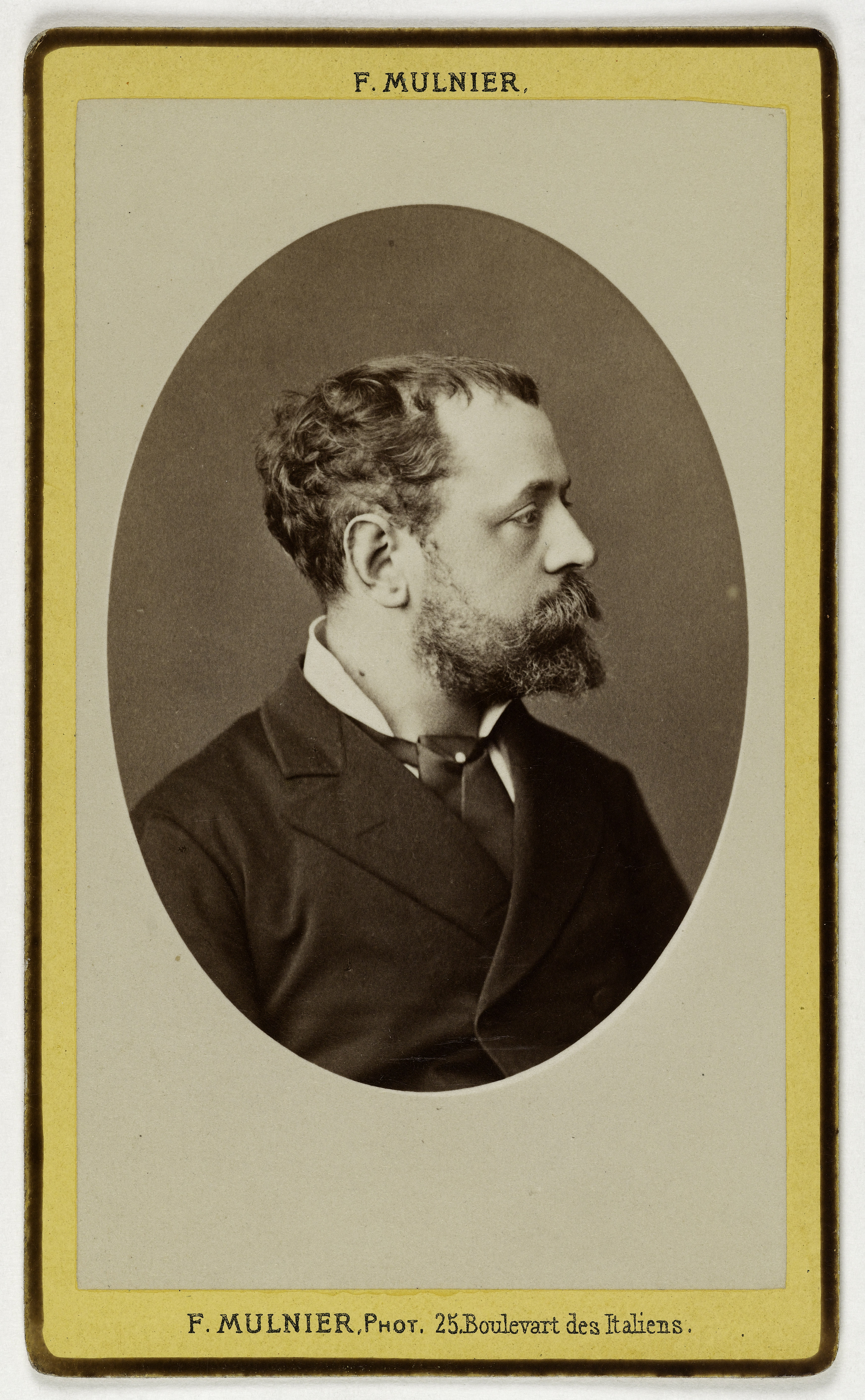 Ferdinand Mulnier, Portrait de Stephen Jacob, peintre (débuta au Salon de 1868)