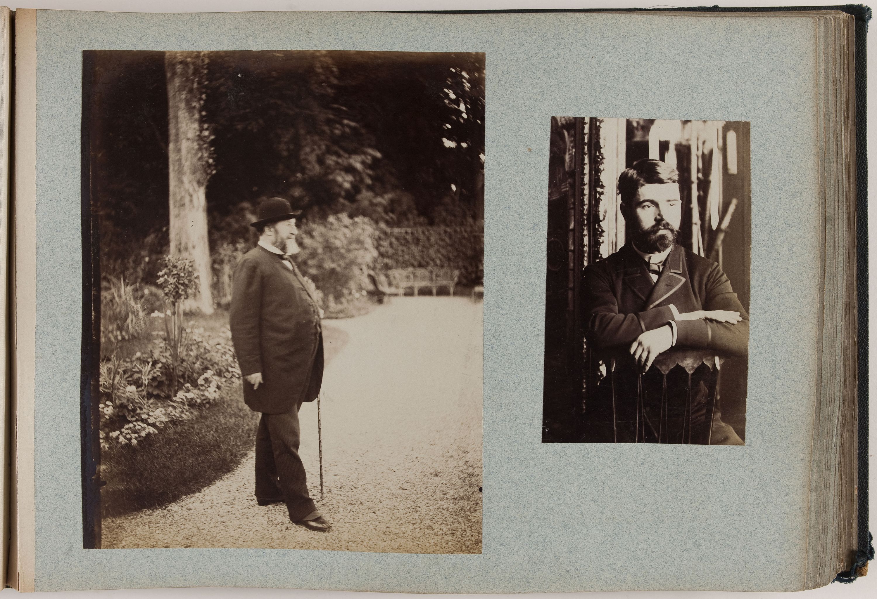 Anonyme, Portrait d'un homme non identifié dans [l'atelier de Georges Cain]