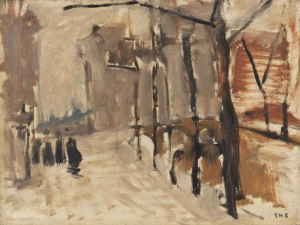 George Hendrik Breitner, View in the Hague (?)