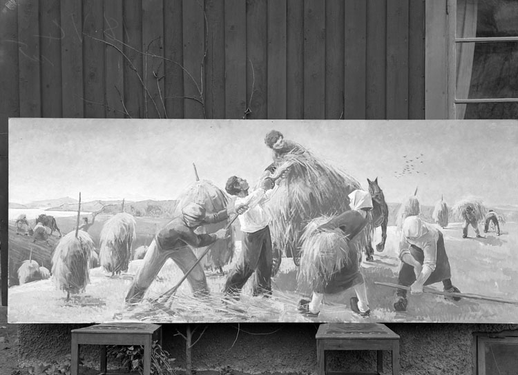 David Almquist, “Uddevalla. Tavla painted by Gunnar Thelander,” according to the photographer