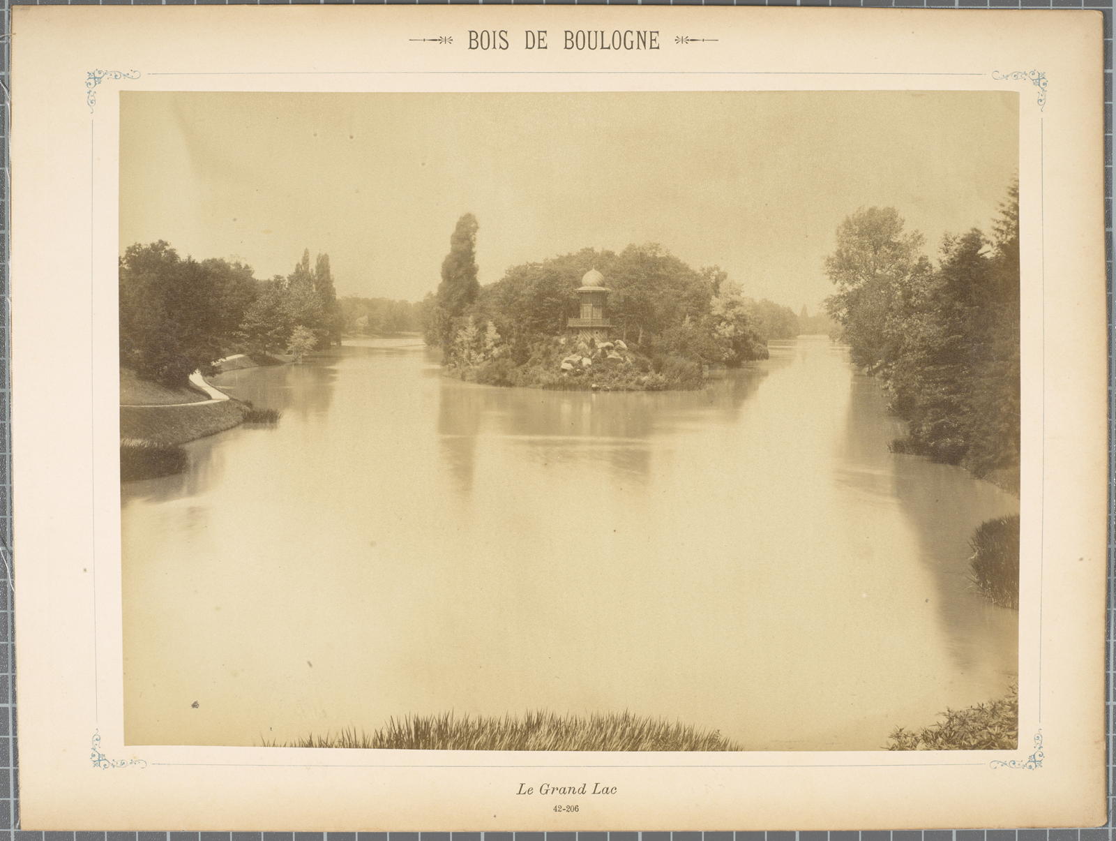 Desconegut, Bois de Boulogne. Le Grand Lac