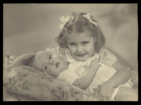 Unknown, Portrait of a Child and Baby