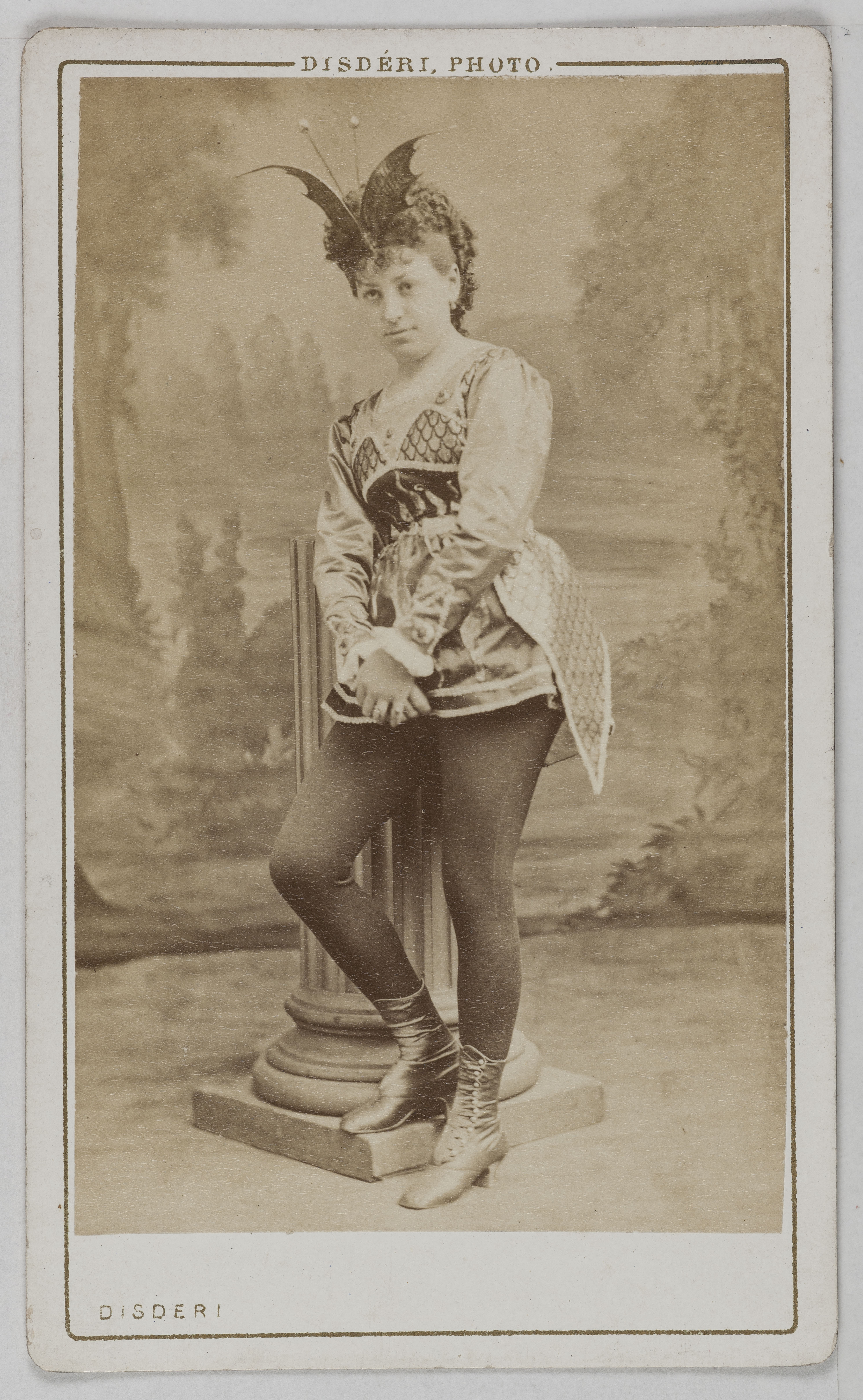 André-Adolphe-Eugène Disdéri, Portrait de Jenny