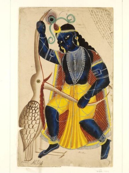 Unknown, Krishna and Bakasura