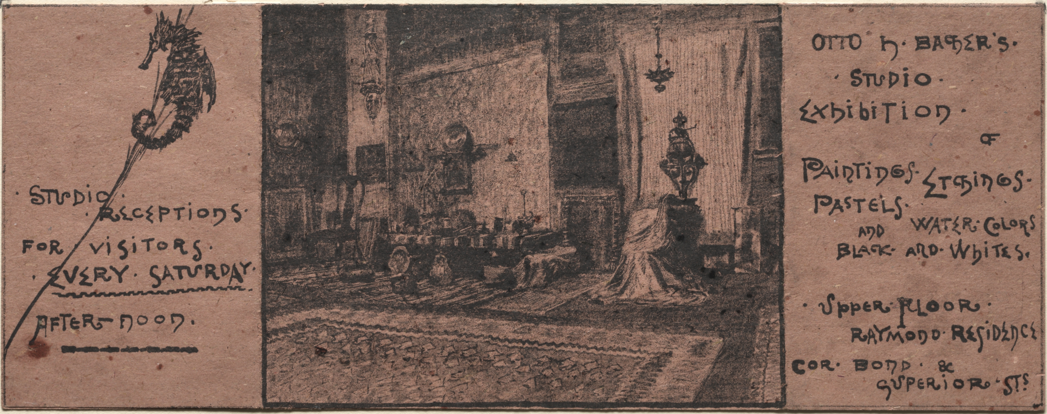 Otto H. Bacher, Exhibition Invitation