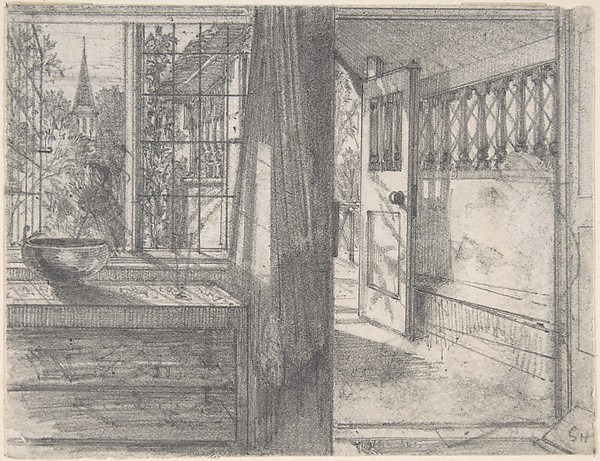 Sir Francis Seymour Haden, A Cottage Porch