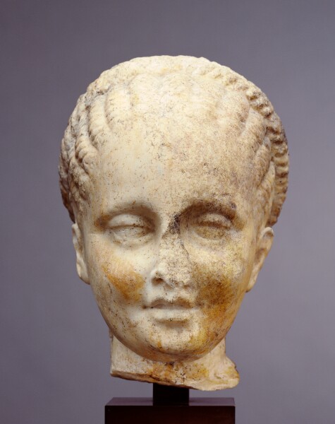 Unknown, Head of a Girl