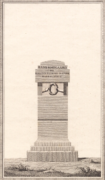 J.F. Clemens, Hans Rostgaard og hans hustru