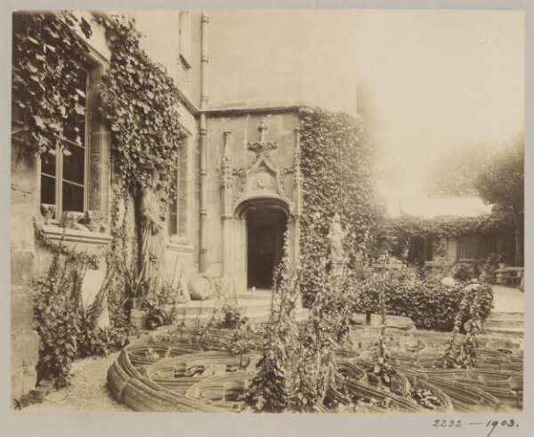 Atget, Jean-Eugène-Auguste, Gardens, Musee de Pontoise, France