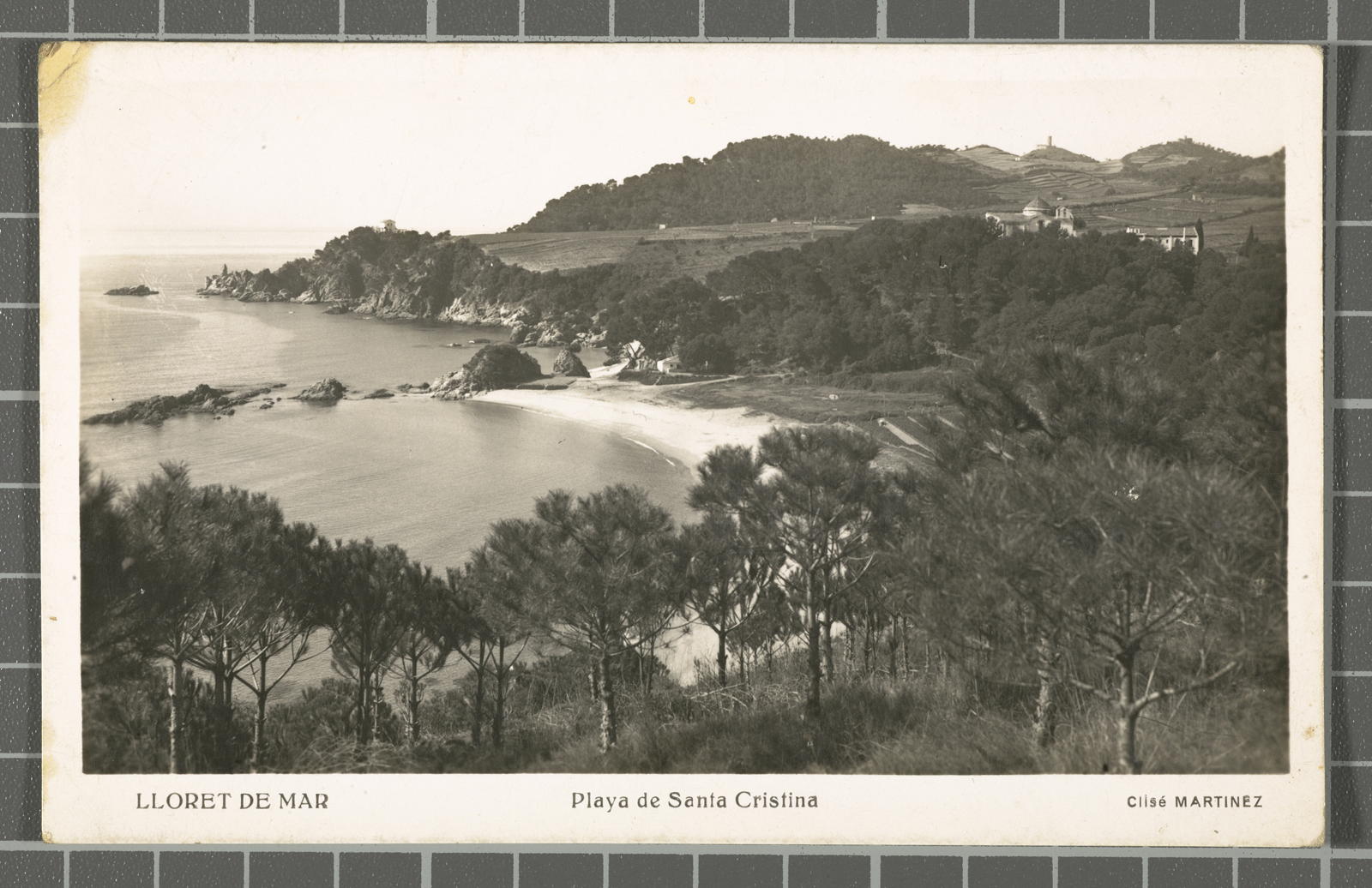 Desconegut, Lloret de Mar. Playa de Santa Cristina