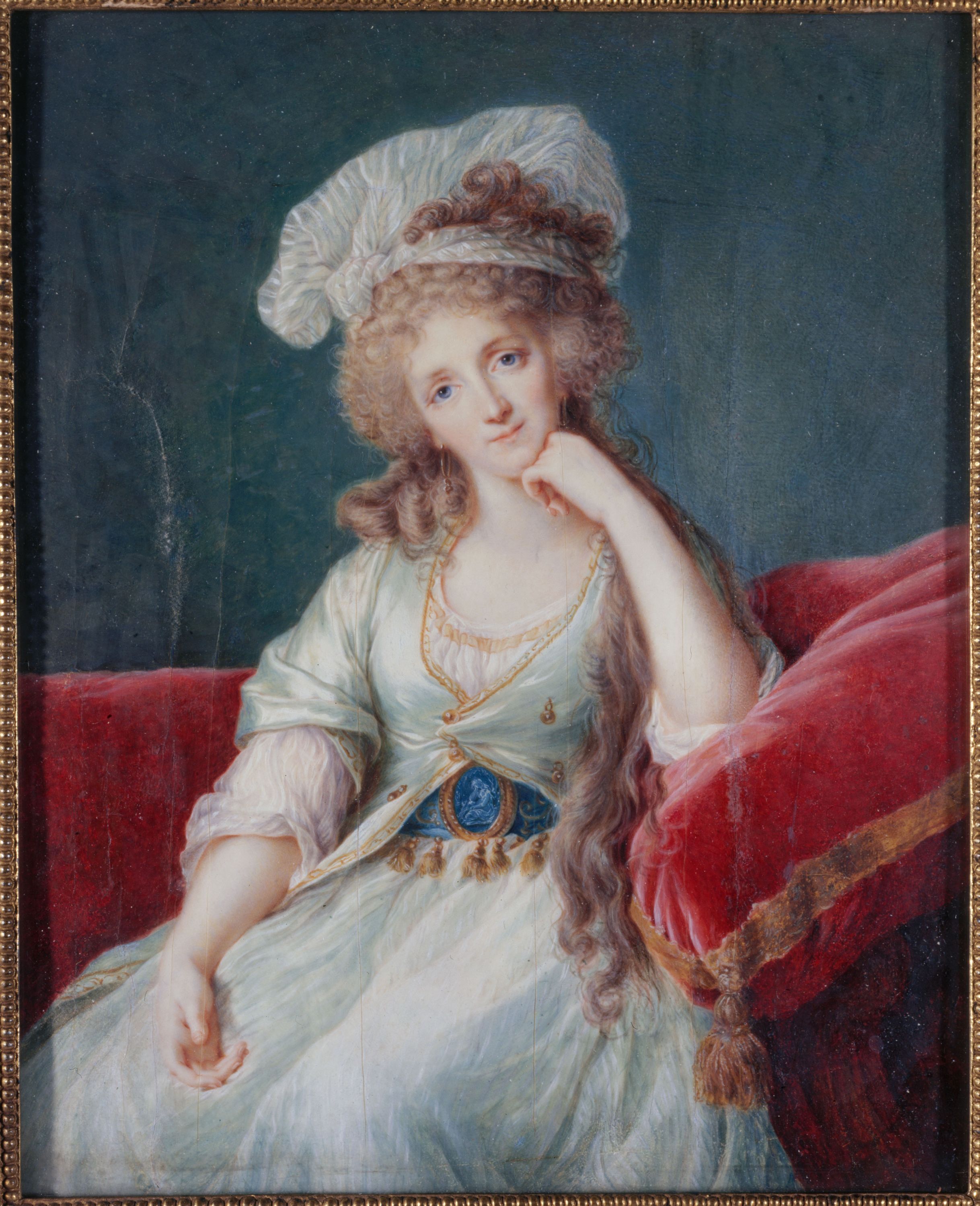 Ecole française, Portrait de la duchesse d'Orléans
