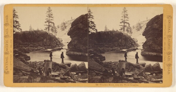 Eadweard J. Muybridge, Truckee River, near the Third Crossing.