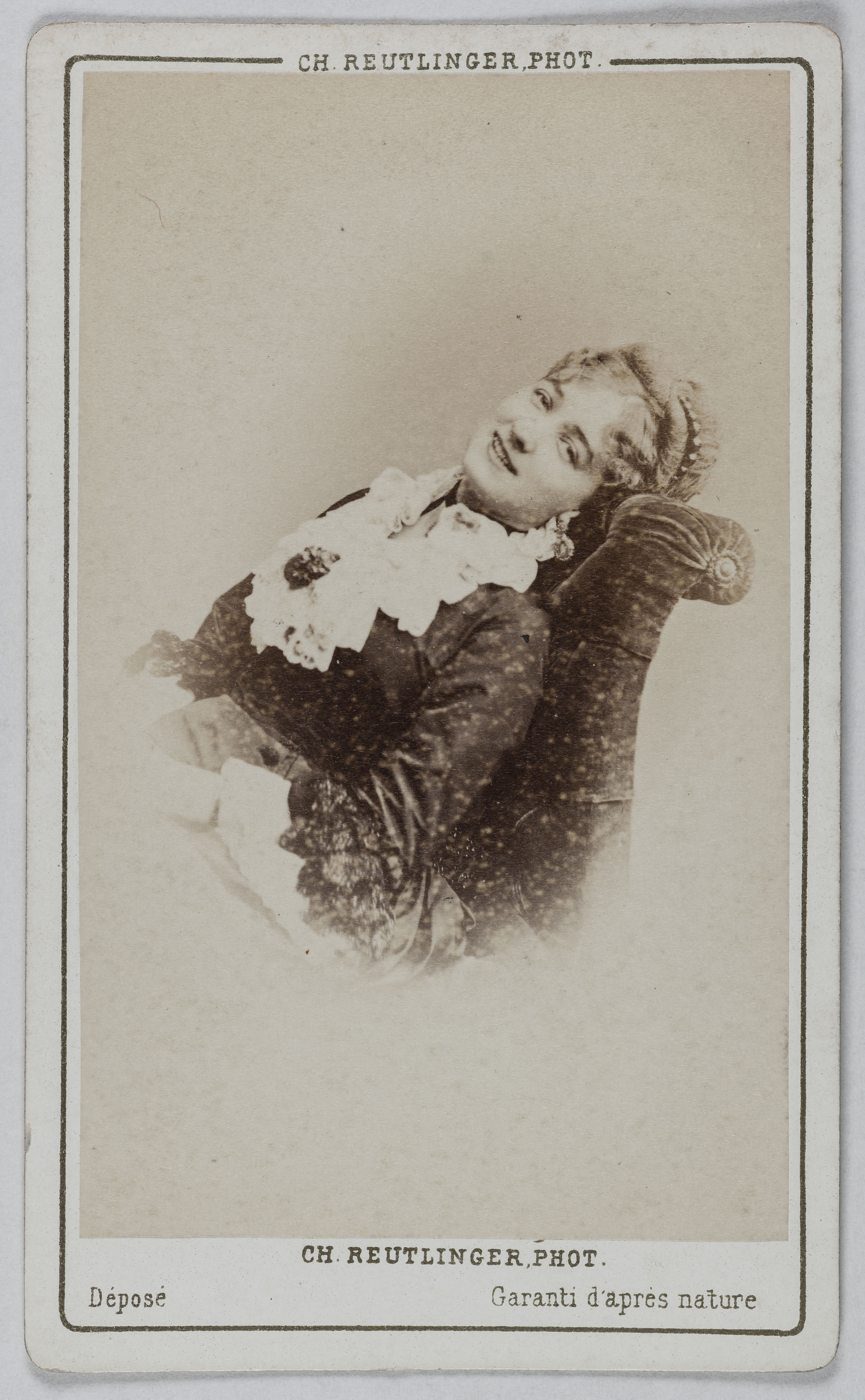 Charles Reutlinger, Portrait de Farvy Berthe, (actrice)
