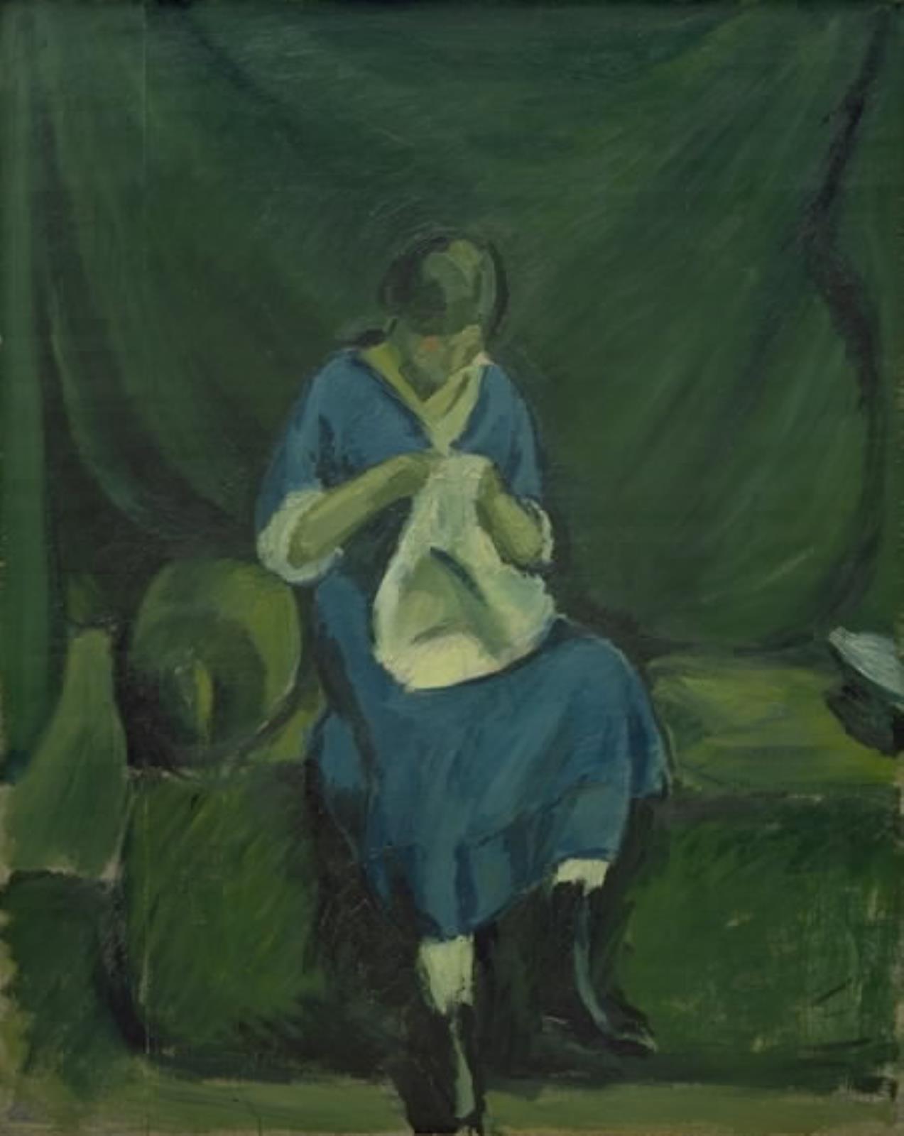 Harald Giersing, Ung pige med sytøj