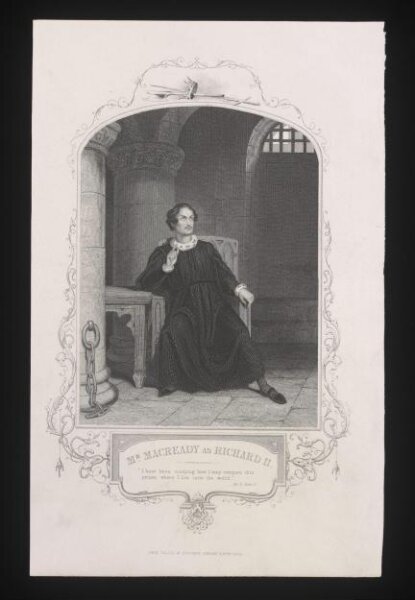 unknown, Mr Macready as Richard II