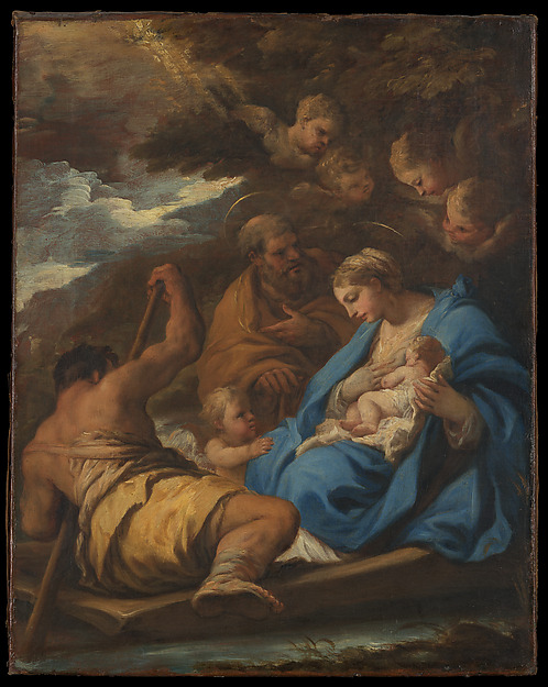 Luca Giordano, The Flight into Egypt