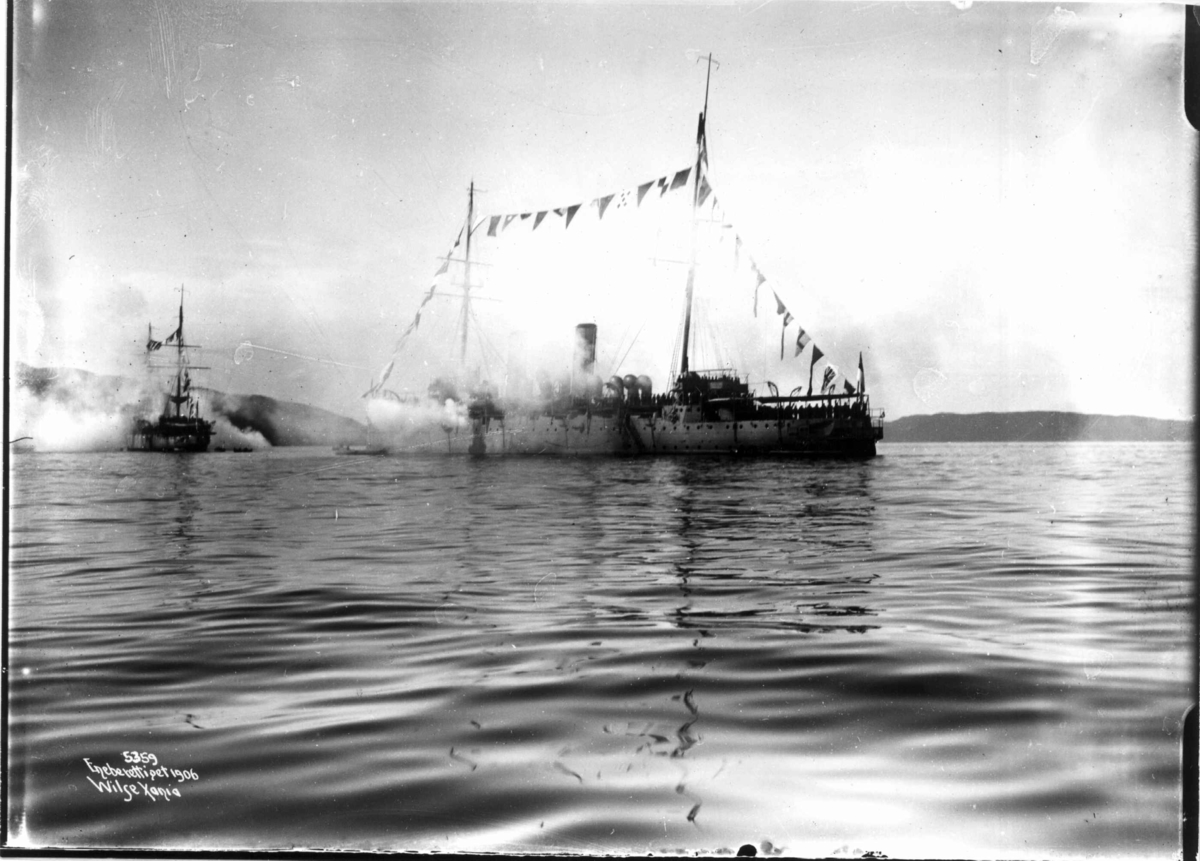 Anders Beer Wilse, Kong Haakons Kroningsferd 1906