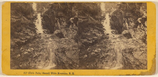 Edward Bierstadt, Gibb's Falls, (Second) White Mountains, N.H.