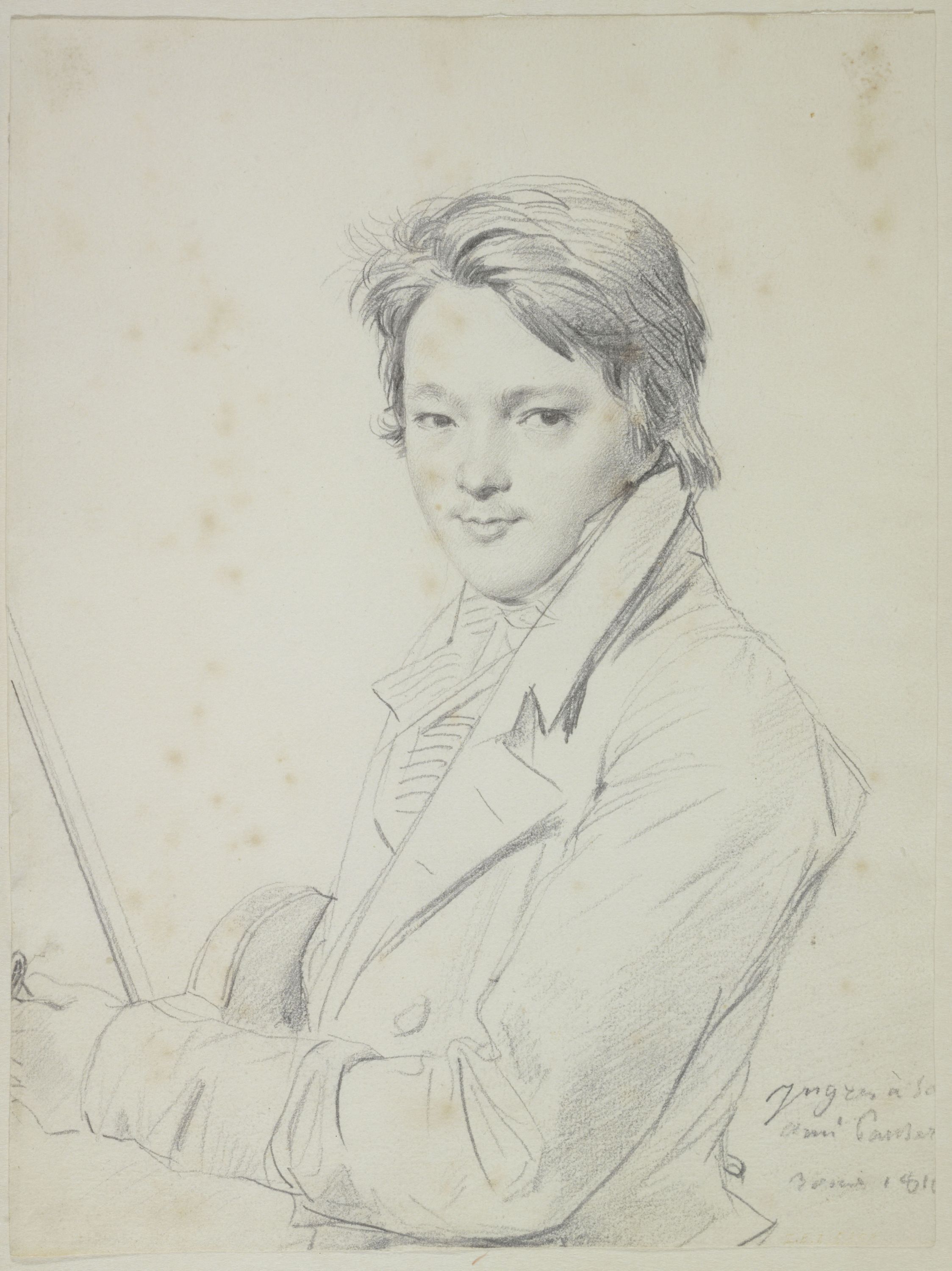 Jean-Auguste-Dominique Ingres, Portrait du compositeur Auguste-Mathieu Panseron (1795-1859)