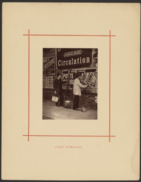 John Thomson, Street Advertising