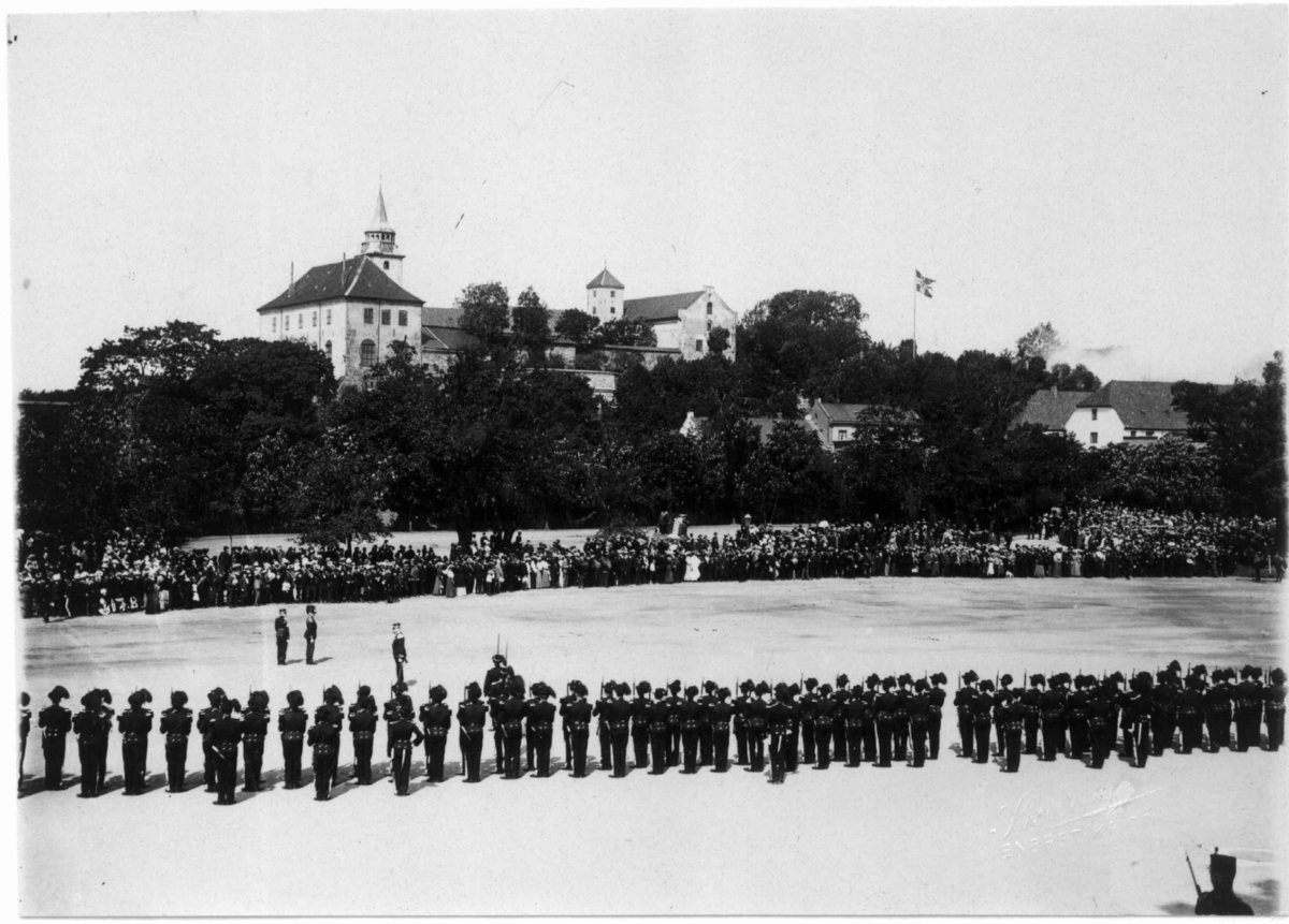 Narve Skarpmoen, Flaggskiftet 1905