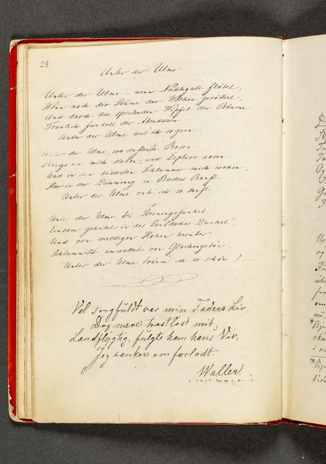 Johan Thomas Lundbye, Vers. Side 28