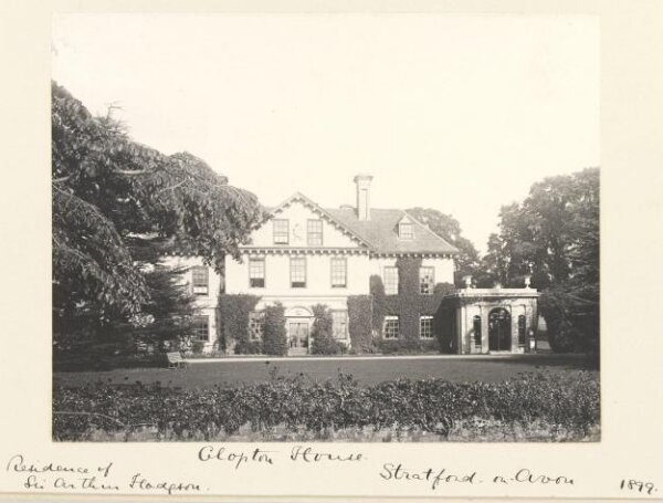 Stone, Benjamin (Sir), National Photographic Record and Survey
