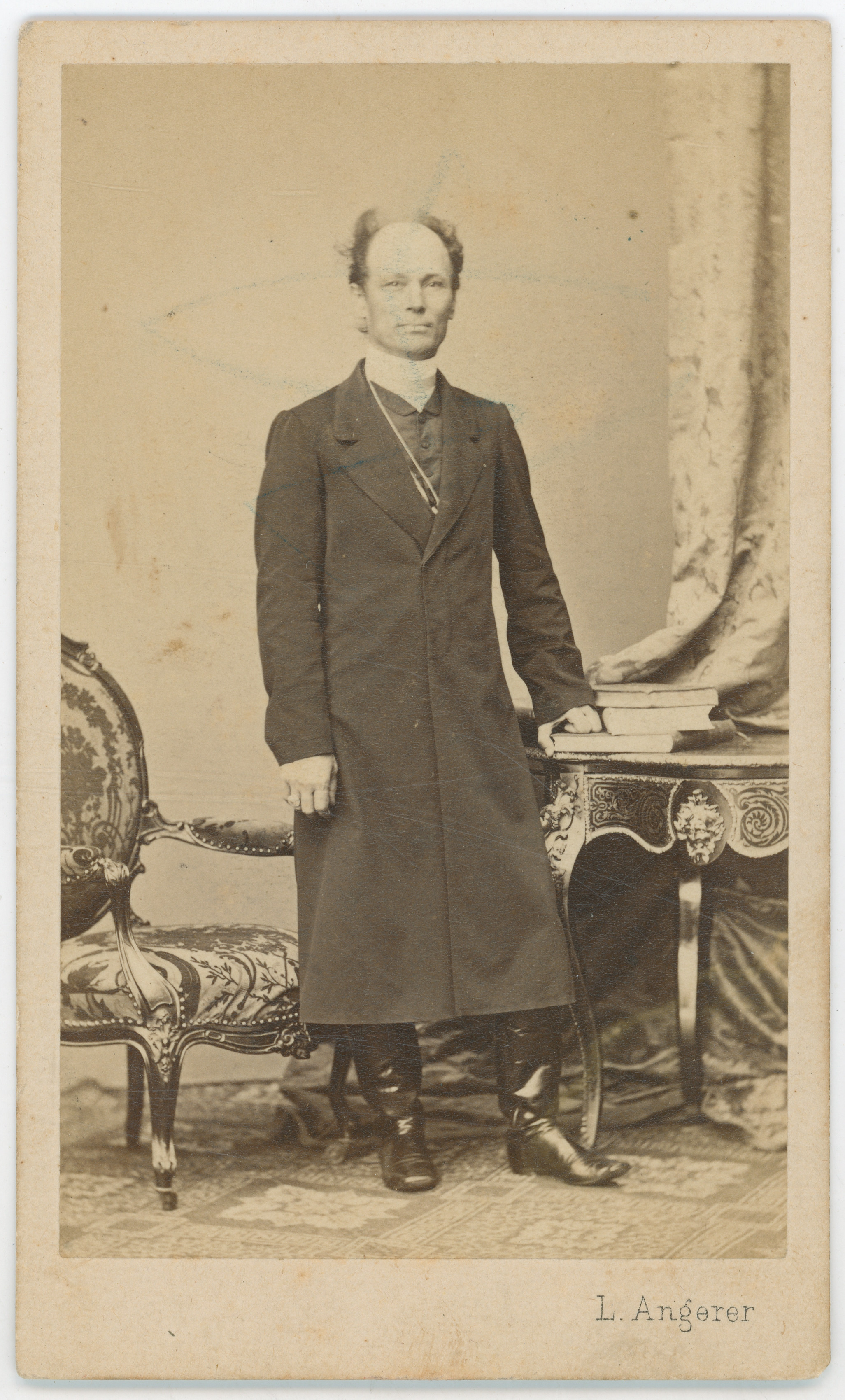 L. Angerer, Portret biskupa Strrossmayera