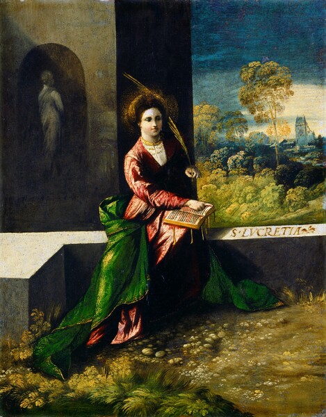 Dosso Dossi, Saint Lucretia