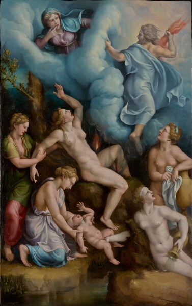 Giulio Romano, The Birth of Bacchus