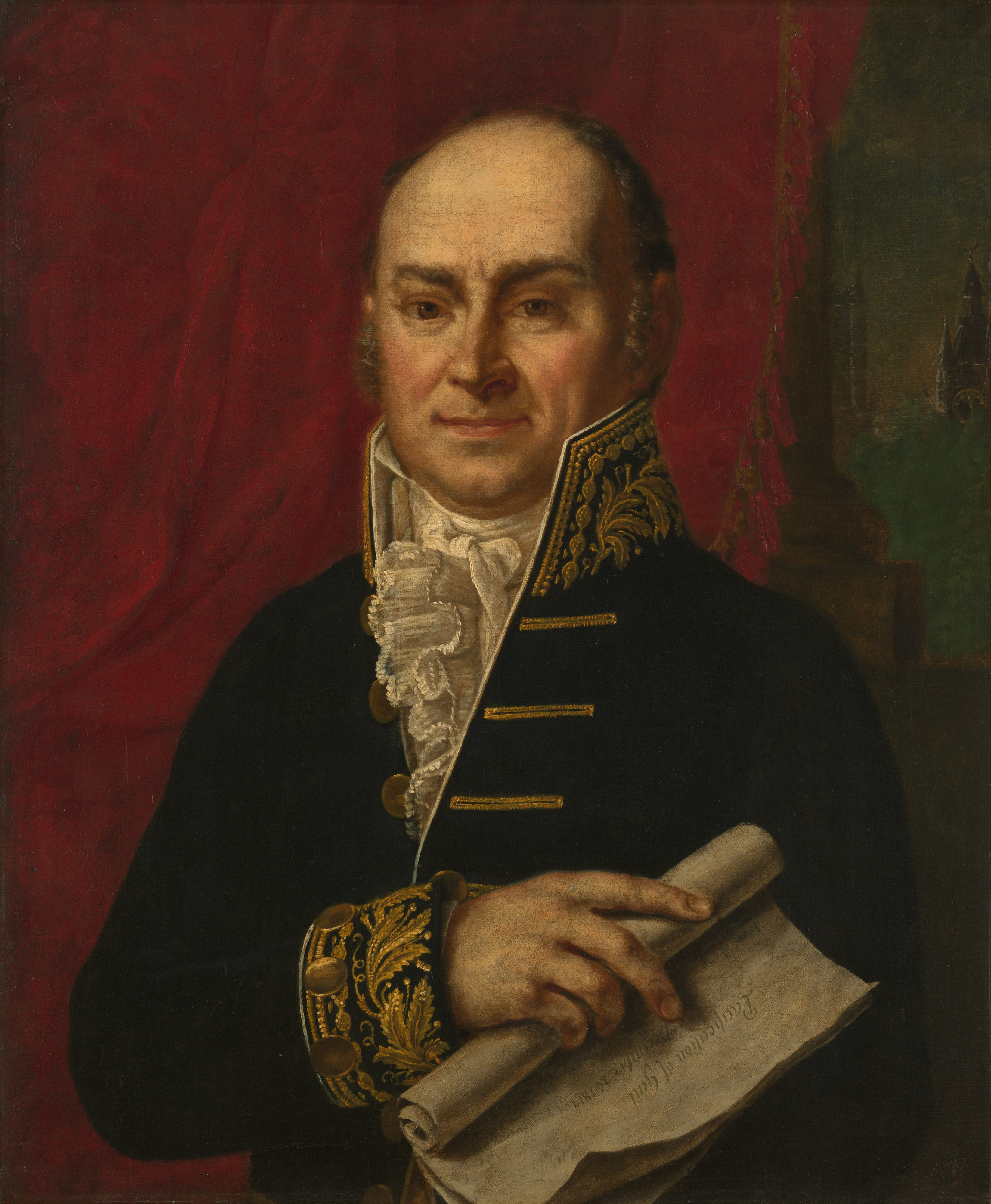 Pieter Van Huffel, John Quincy Adams
