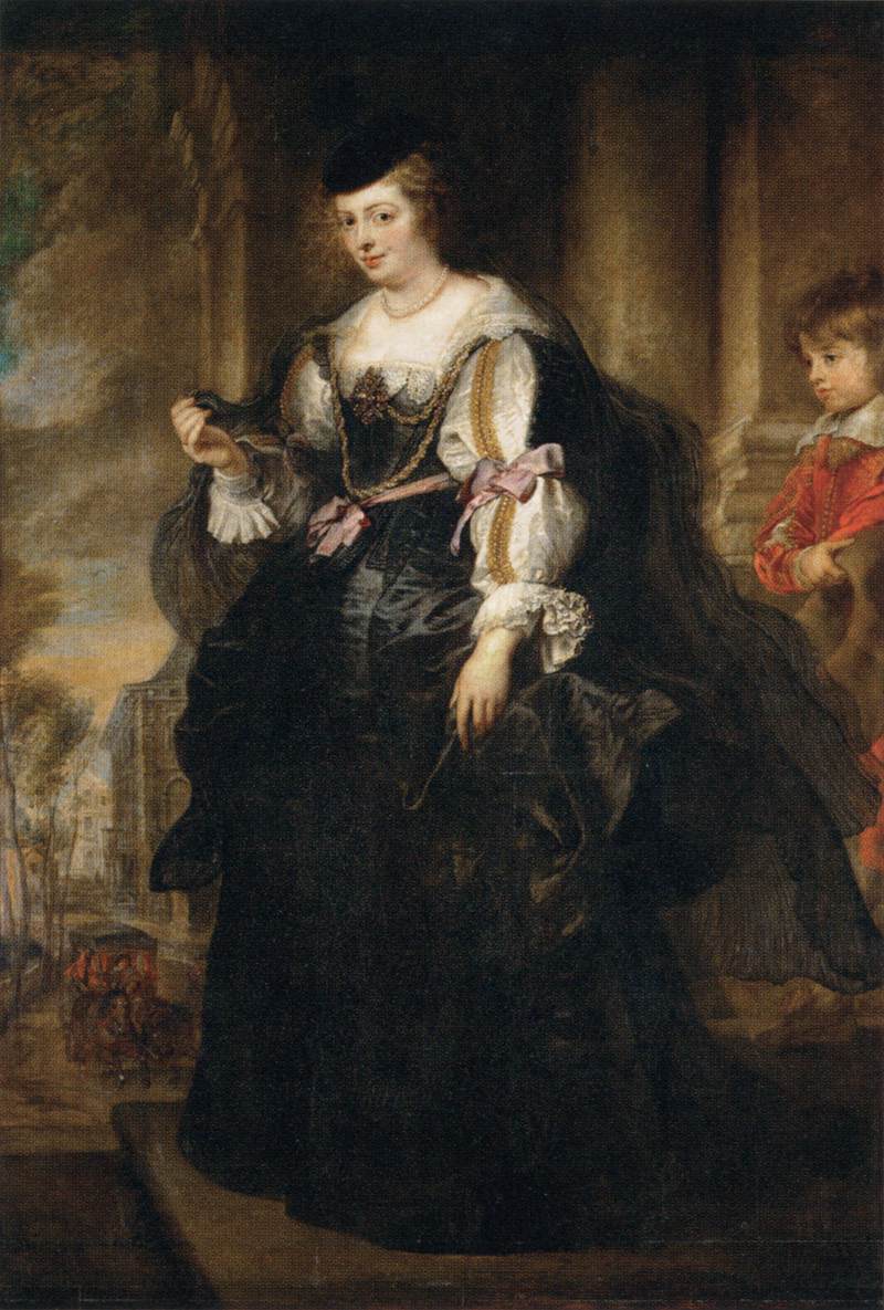 Peter Paul Rubens, Helena Fourment with a Carriage