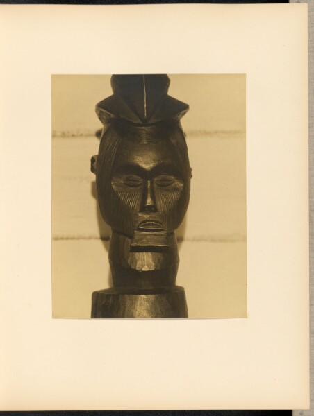 Charles Sheeler, [African Wood Sculpture]