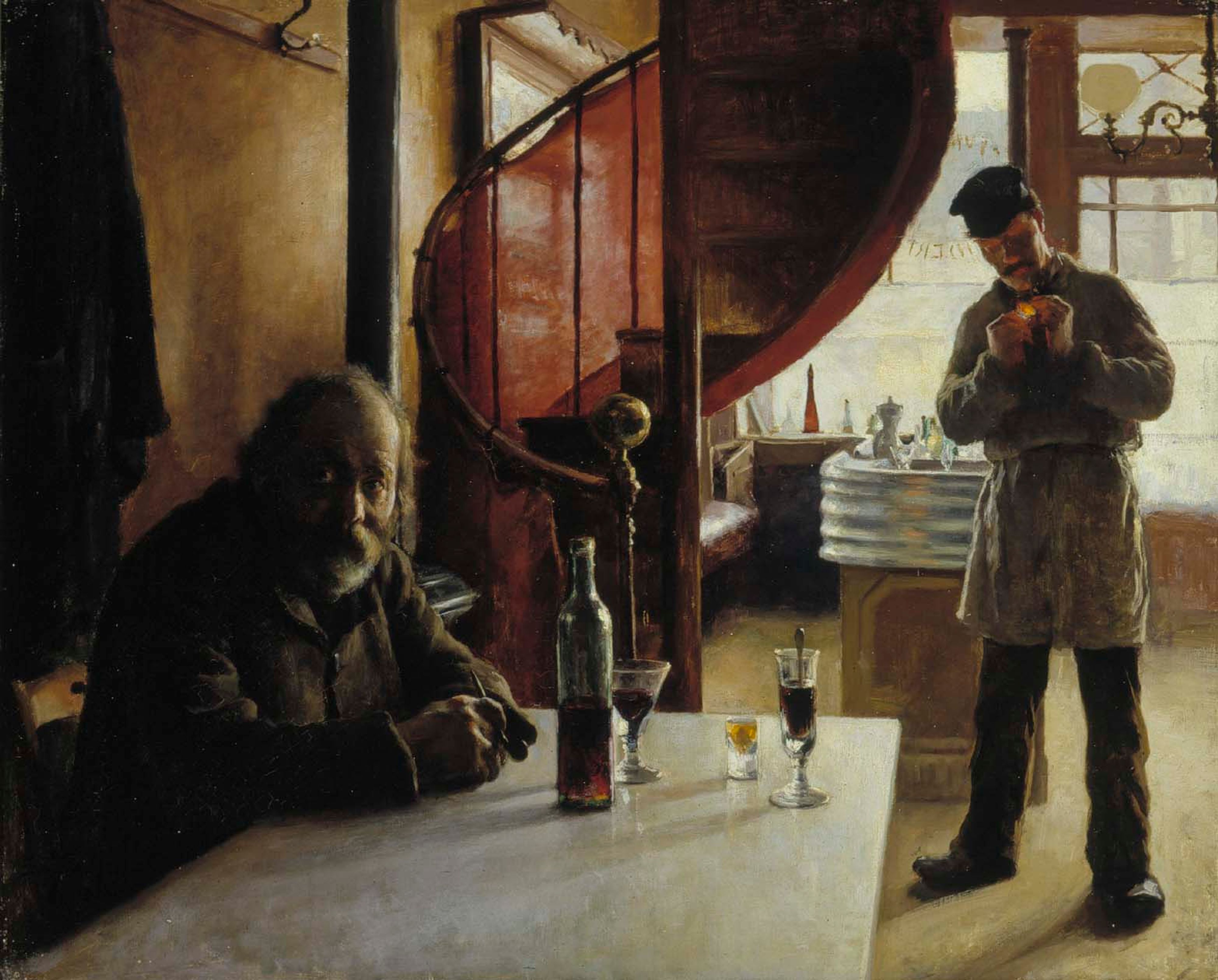 Eero Järnefelt, Le Franc, Wine Merchant, Boulevard de Clichy, Paris