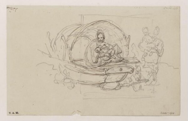 George Chinnery, Sketches of boatwomen and children