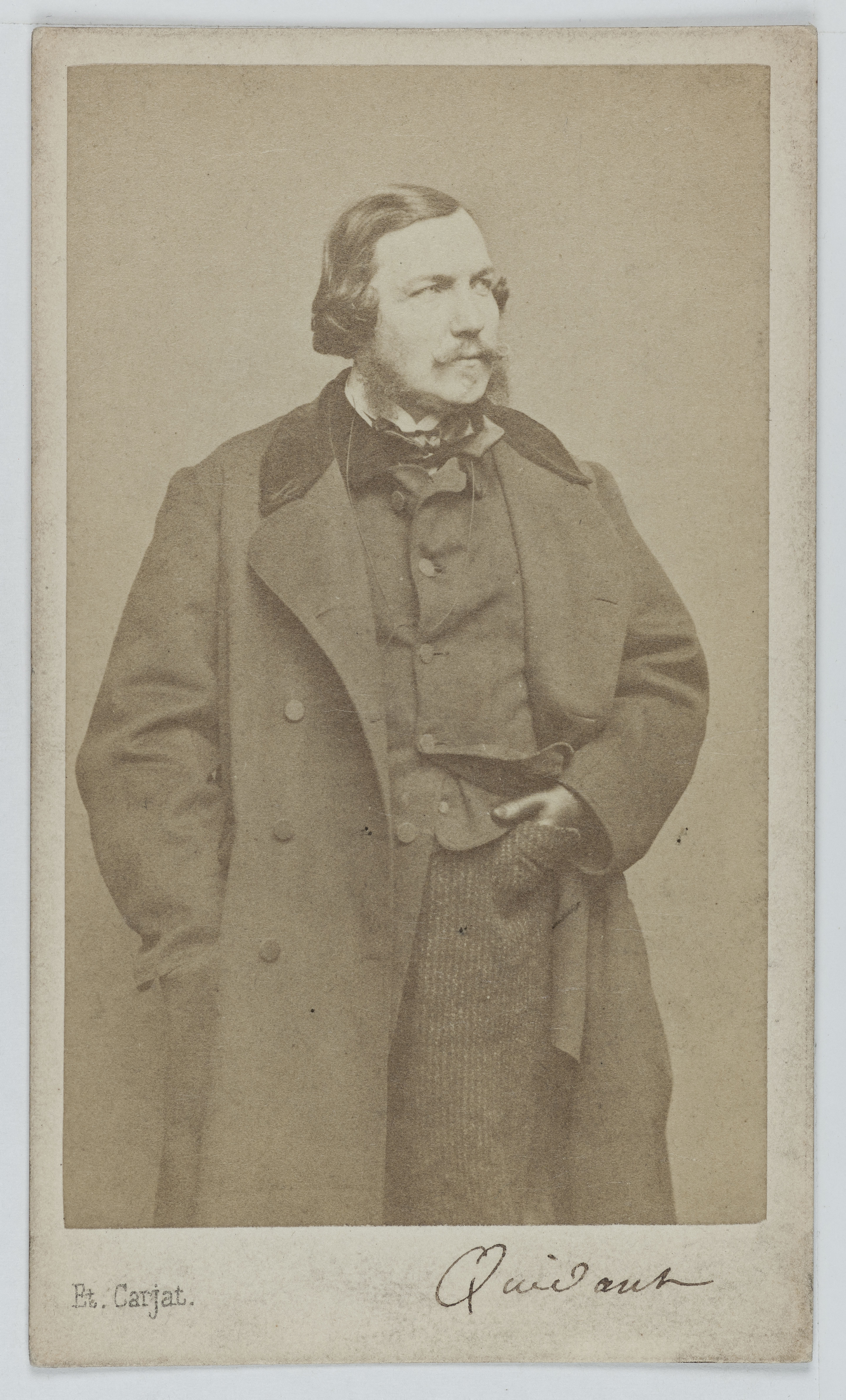 Carjat & Cie, Portrait d'Alphonse Quidant, compositeur et pianiste.