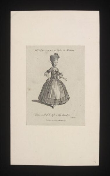 unknown, Mrs. Mattocks, as Nyfa in Midas