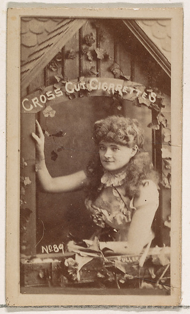 W. Duke, Sons & Co., Card Number 89, Fuller, from the Actors and Actresses series (N145-1) issued by Duke Sons & Co. to promote Cross Cut Cigarettes