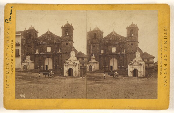 Eadweard J. Muybridge, Panama. Church of La Merced.