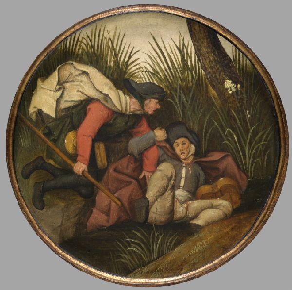 Pieter Brueghel II, If the Blind Lead the Blind, Both Shall Fall into the Ditch