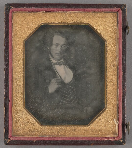 Unknown, [Portrait of a Seated Man]