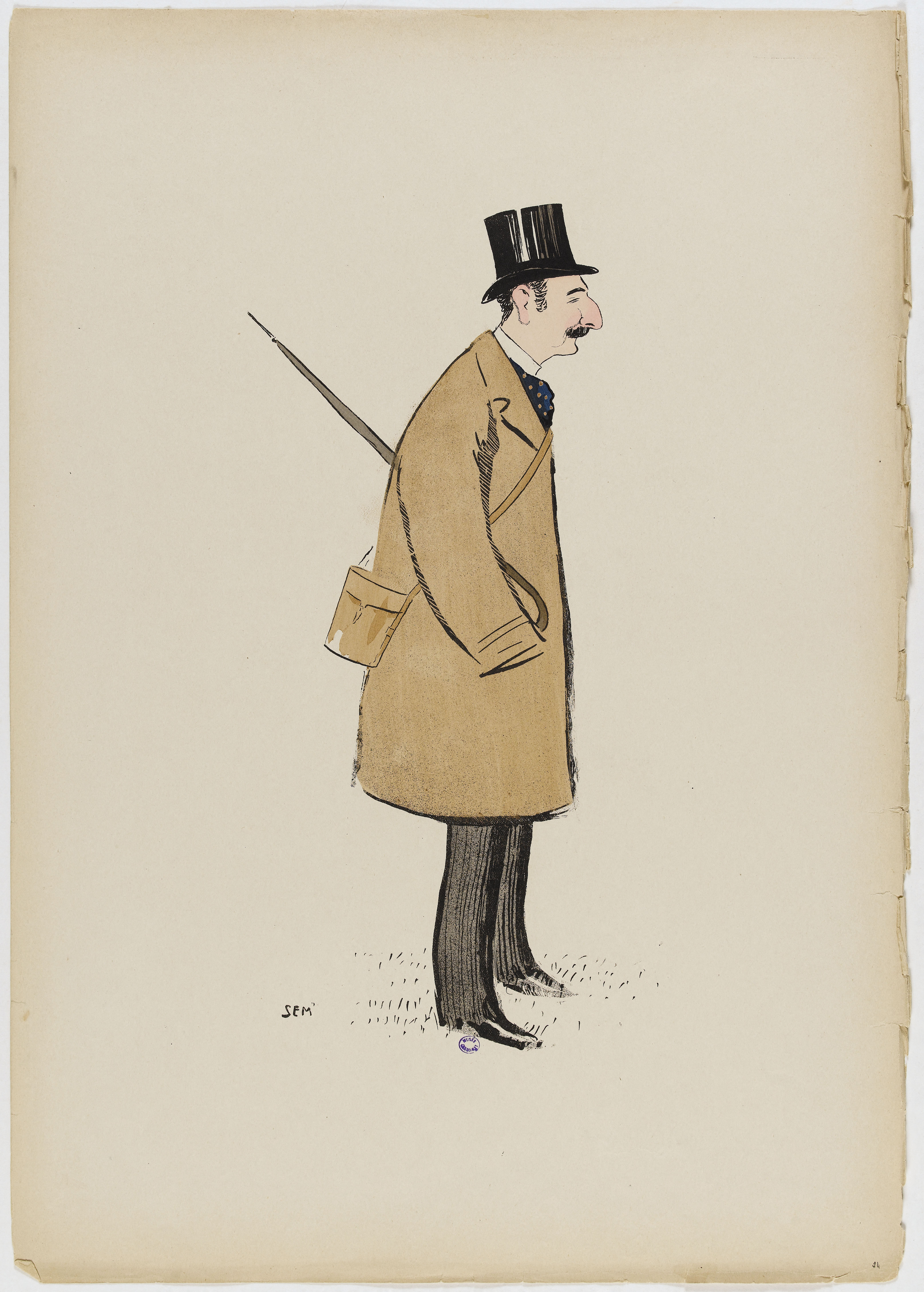 Sem, Album Le Turf : Monsieur Jean de Bremond (d'Ars?) Propriétaire