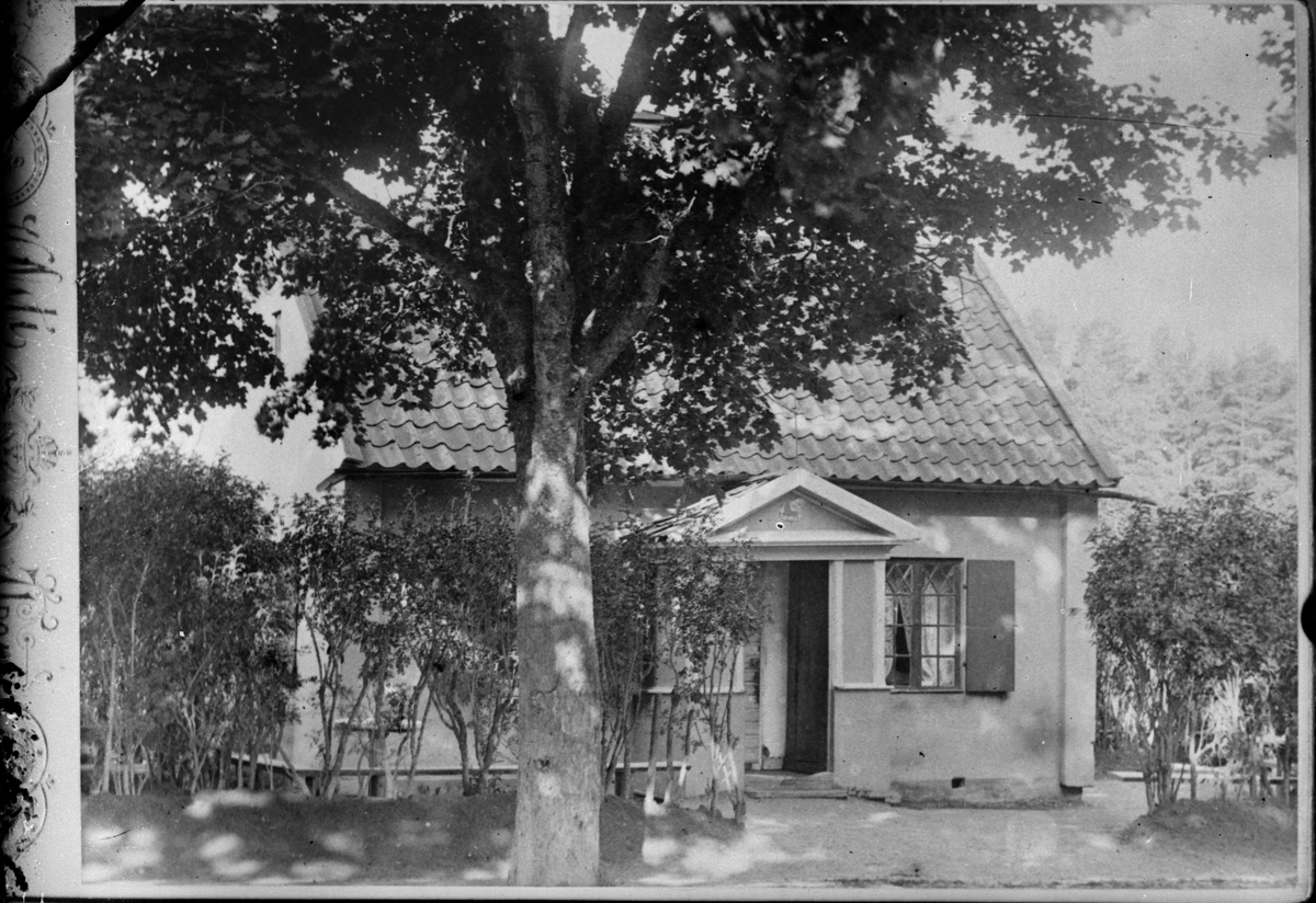Henri Osti's Fotografiateliér, Reprofotografi - restaurang Grindstugan, stadsdelen Kåbo, Uppsala 1889