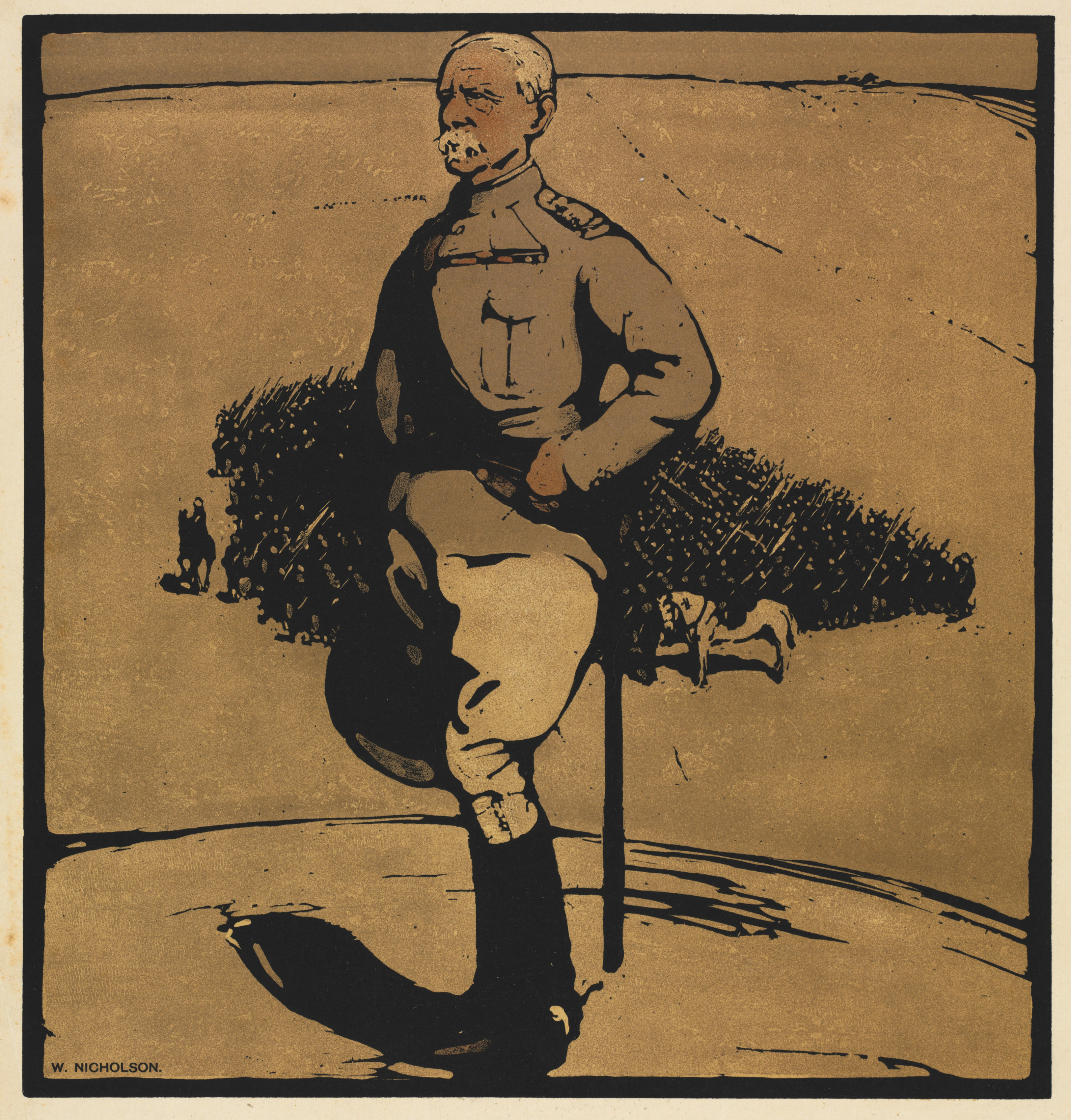 William Nicholson, Twelve Portraits: Lord Roberts