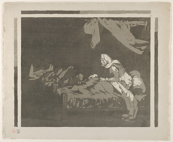 Eugène Delacroix, Interior of a Military Hospital