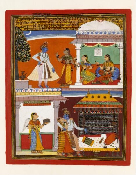 Unknown, Krishna and Radha