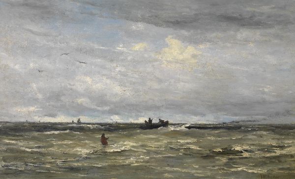Hendrik Willem Mesdag, Weigh Anchor