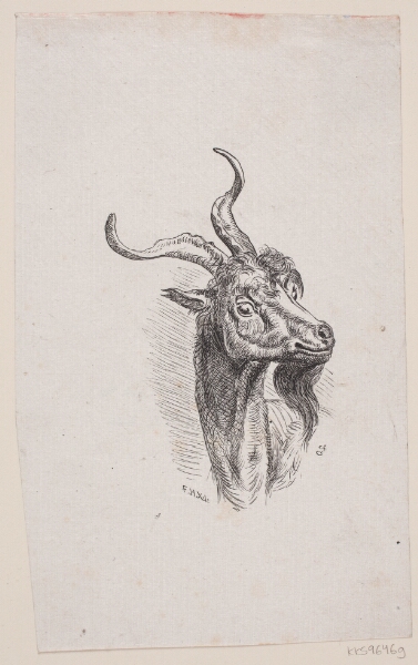 F. Hendriksen, Illustration til "De tre bukkene bruse som skulde gaa til sæter og gjøre sig fede"